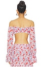 view 3 of 4 TOP BLUSA ELMA in Catalan Paisley