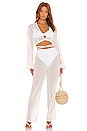view 4 of 4 X REVOLVE Strappy Crop Top in White
