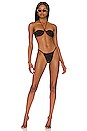 view 4 of 4 BRAGUITA BIKINI TROPEZ in Black