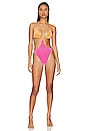 view 1 of 4 Mellany One Piece in Orange & Pink Mixlu