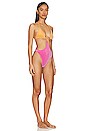 view 2 of 4 Mellany One Piece in Orange & Pink Mixlu