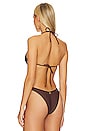 view 3 of 4 x REVOLVE Pinki Bikini Top in Chocolate Brown