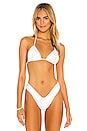 view 1 of 4 Jasmin Bikini Top in White