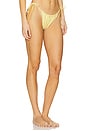 view 2 of 4 Kyma Bikini Bottom in Daisy Yellow