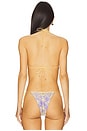 view 3 of 5 Nina Bikini Top in Yellow Lace