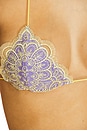 view 5 of 5 Nina Bikini Top in Yellow Lace