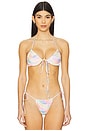 view 1 of 4 Nix Bikini Top in Pink Lagoon