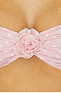 view 6 of 6 Nami Bikini Top in Peach Polka