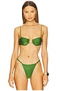 view 1 of 5 Prima Bikini Top in Green