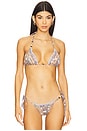 view 1 of 5 Robin Bikini Top in Popsicle Paisley