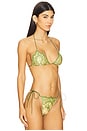view 2 of 5 Nina Bikini Top in Jungle Green