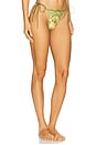 view 2 of 5 Nina Bikini Bottom in Jungle Green