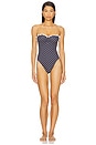 view 2 of 4 Floyd One Piece Swimsuit in Black Polka Dot