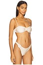 view 3 of 5 Lula Bikini Top in Macadamia