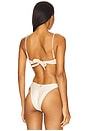 view 4 of 5 Lula Bikini Top in Macadamia