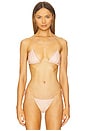 view 1 of 4 Nina Bikini Top in Peach Lace