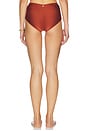 view 3 of 4 BAS DE MAILLOT DE BAIN TAILLE HAUTE ARI in Russet