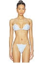 view 1 of 4 Nina Bikini Top in Pacific Blue