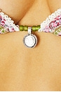 view 5 of 5 TOP BIKINI TRIANGULAR LUNA in Rockrose Paisley