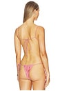 view 3 of 5 TOP BIKINI BANDA BLOOM in Rose Tan
