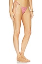 view 2 of 5 BAS DE MAILLOT DE BAIN AVEC LIENS À NOUER CÔTÉS BLOOM in Rose Tan