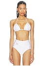 view 1 of 4 HAUT DE MAILLOT DE BAIN JASMIN in White