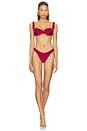 view 4 of 4 BAS DE MAILLOT DE BAIN ANGELA in Volcanic Gem