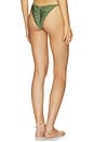 view 3 of 5 BAS DE MAILLOT DE BAIN AVEC LIENS À NOUER CÔTÉS EMI-LYNN TOP in Olive Peridot