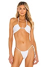 view 1 of 4 Chili Bikini Top in White