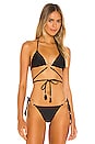 view 1 of 4 TOP BIKINI RING in Black
