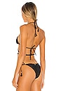 view 3 of 4 TOP BIKINI RING in Black