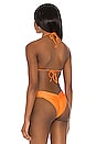 view 3 of 4 Jasmin Bikini Top in Orange