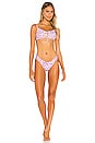 view 4 of 4 Diana Bikini Top in Pink Tiger
