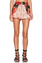 view 1 of 3 Bohemian Short in Red Floral