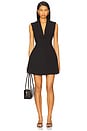 view 1 of 3 Destene Hourglass Mini Dress in Black
