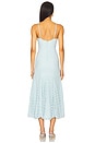 view 3 of 4 Delaney Bubble Midi Dress in Soft Blue
