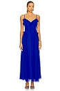 view 1 of 3 Veris Ruffle Maxi Dress in Electric Blue