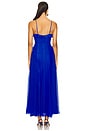view 3 of 3 Veris Ruffle Maxi Dress in Electric Blue