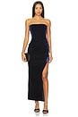 view 1 of 3 x REVOLVE Everlasting Velour Midi Dress in Navy
