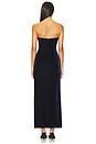 view 3 of 3 x REVOLVE Everlasting Velour Midi Dress in Navy
