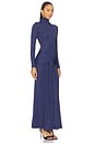 view 2 of 3 Alix Maxi Tie Front Dress in Navy