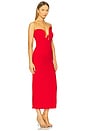 view 2 of 4 Rosalyn Midi Dress in Fire Red