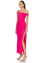 view 2 of 3 Layana Maxi Dress in Hot Pink