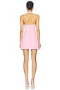 view 3 of 3 Nevelle Hourglass Halter Dress in Candy Pink