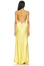 view 3 of 3 Yve Halter Dress in Tuscan Yellow