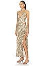 view 2 of 4 Cyrel Printed Maxi Dress in Snake Skin