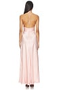 view 3 of 3 Isola Halter Neck Maxi Dress in Petal Pink