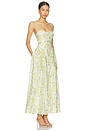 view 2 of 3 VESTIDO ESTIE in Yellow Floral
