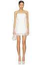 view 1 of 4 Franca Hourglass Mini Dress in Ivory