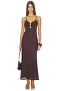 view 1 of 4 ROBE KARLA in Dark Chocolate